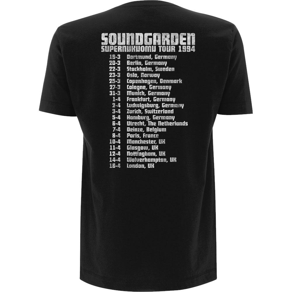 Soundgarden Unisex Adult Superunknown Tour Â´1994 Cotton T-Shirt