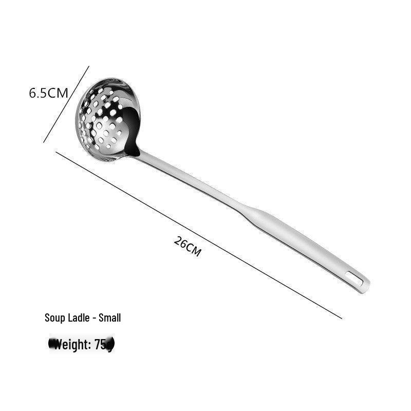 Stainless Steel Soup Ladle and Colander Holder Stand for Restaurants
