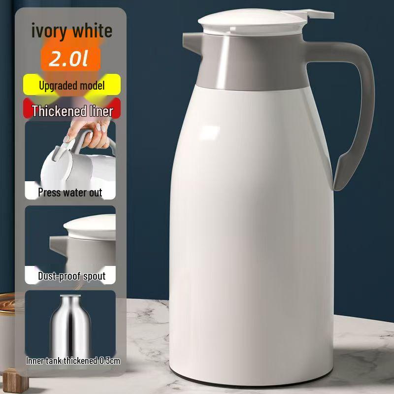 Large Capacity Thermos Flask for Hot Water – Ideal for Home, Weddings, Students, and Dorms