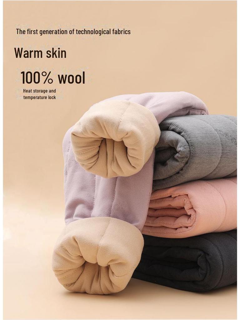 Children's Thickened Velvet Cotton Thermal Pants - Warm Autumn/Winter School Uniform Trousers for Boys and Girls.