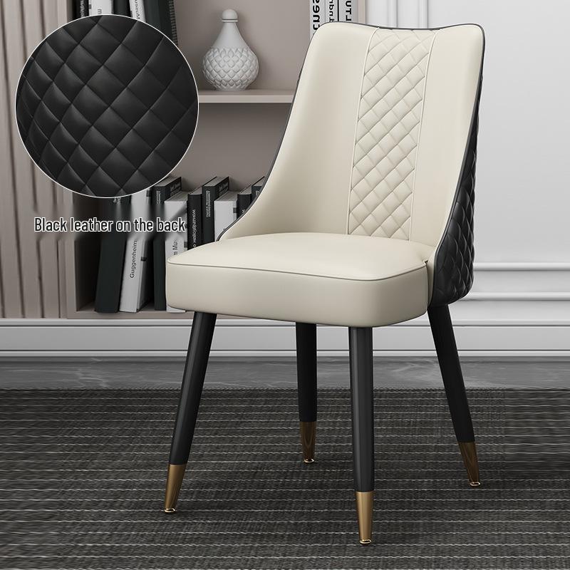 Modern Minimalist Tech Fabric Dining Chair for Home or Hotel Use