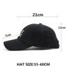 Nyc Letter Soft Top Baseball Cap Women'S Retro Wear Student Cap Men Ins Hat Tide