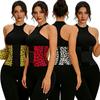 Women Sports Neoprene Leopard Waist Trainer Waist Support Abdominal Exercise Body Shaper