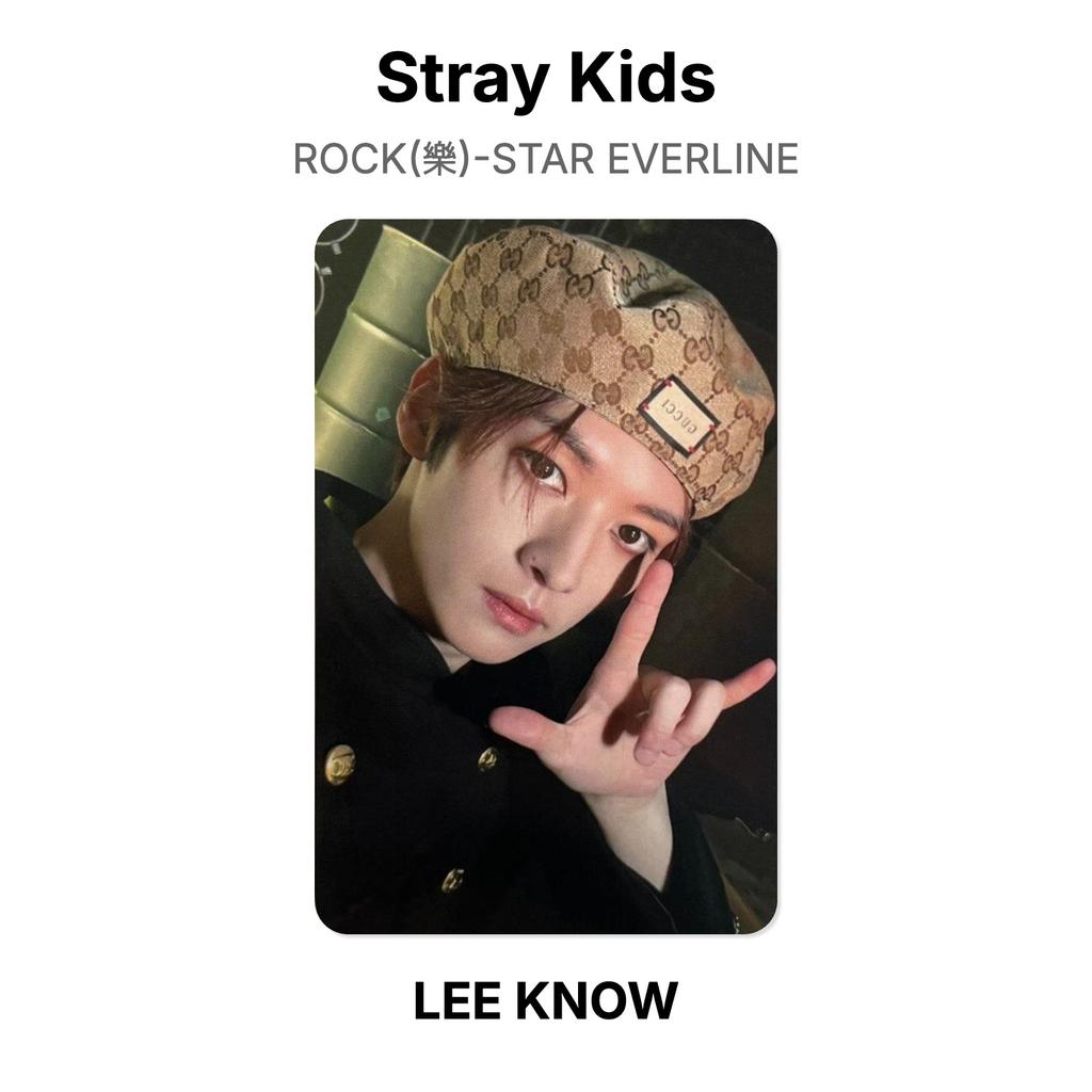 Stray Kids ROCK()-STAR EVERLINE Official Photocard