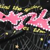 2025 New Fashion Print Letters Spider Web Print Hoodie Hip Hop Plus Size Loose Hooded Sweater Casual Pants Sports Suit