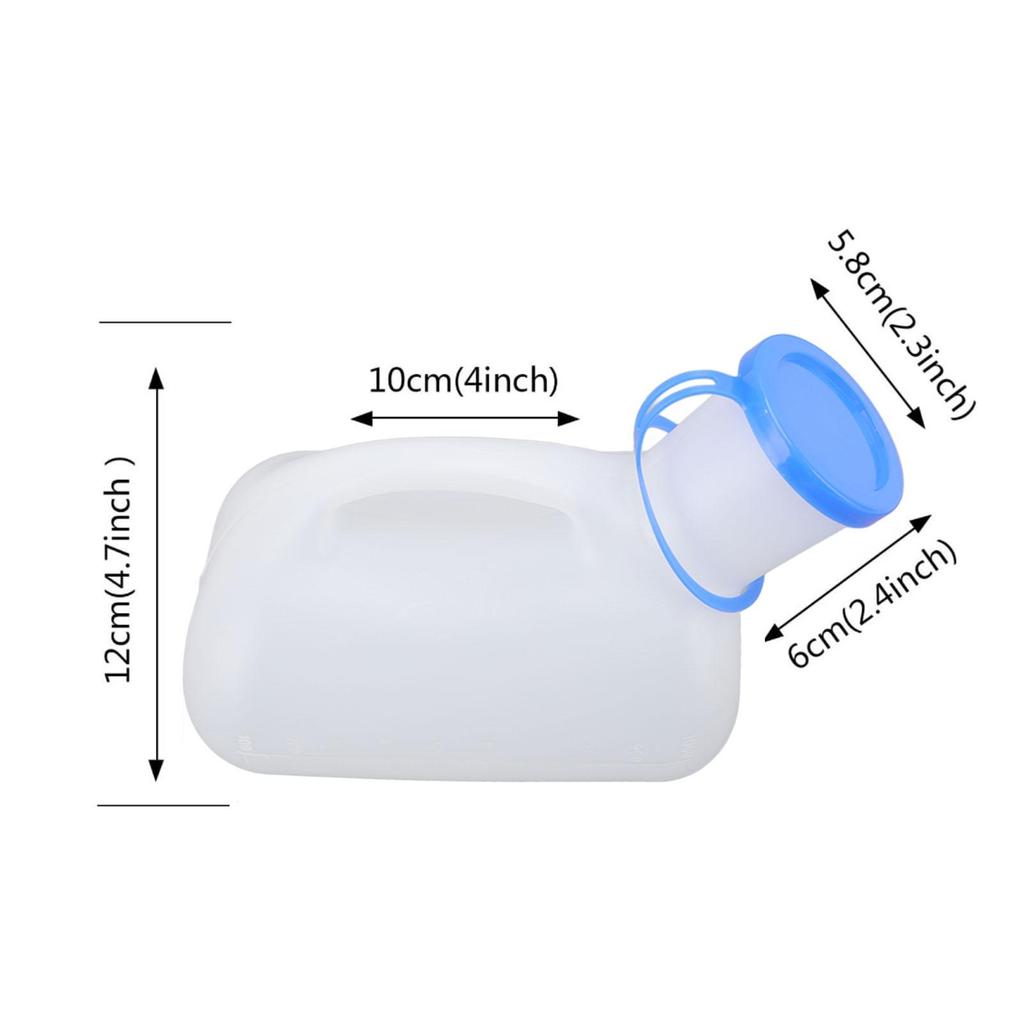 Unisex Urine Bottles Portable Lightweight Thickened Leakproof Unisex Urination Device for Long