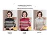Mom's Winter 2024 Fleece-Lined Fashionable One-Piece Sweater for Middle-Aged & Elderly Women