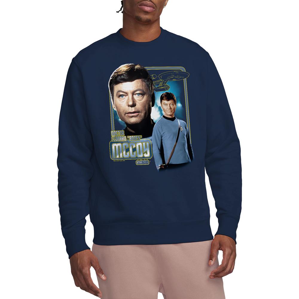 STAR TREK Unisex Adult Leonard McCoy Sweatshirt