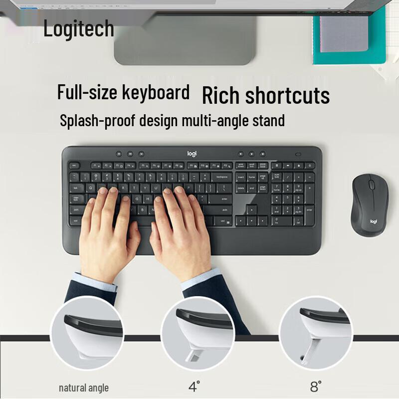 

Logitech MK540 Advanced Wireless Keyboard and Mouse Combo