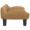 VidaXL Canapé pour enfants marron 70x40x24 cm velours, mini canapé, mini canapé-chaise, mini canapé pour enfants, canapé de 3196354