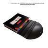 Student A4 Rainbow Test Paper Accordion Folder with Round Cover, 12/24 Grids Portable