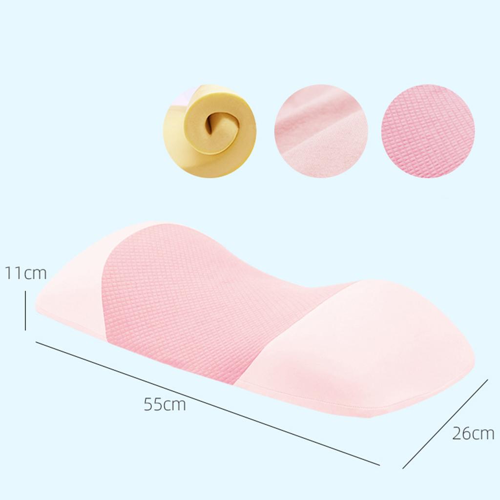 Lumbar Support Pillow for Sleeping Memory Foam Back Lumbar Support Cushion Back Support Bed Pillow Waist Support Back Sleepers