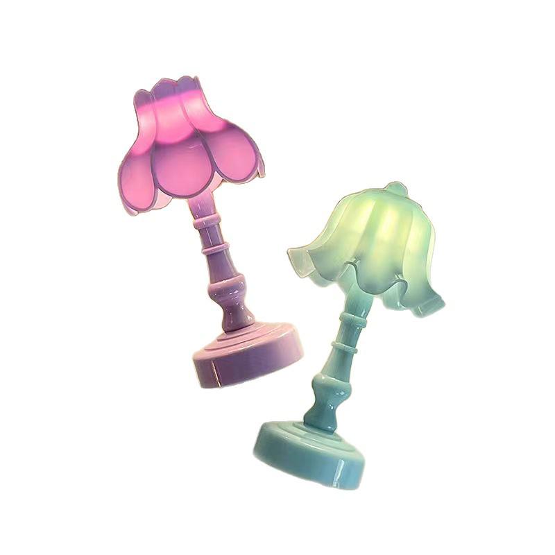 Retro Creative Small Bedside Lamp - Night Light & Desktop Decor, Perfect Birthday Gift