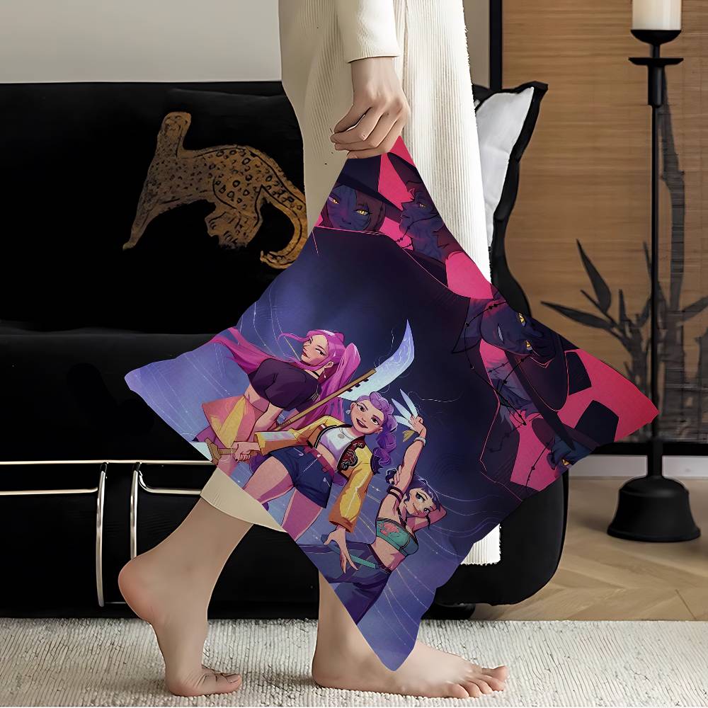Kpop D-Demon H-Hunters Personalisierte Kissenhülle Kinderzimmer Wilde Party Deko Kissenbezug Kind Geburtstag Dusche Geschenk