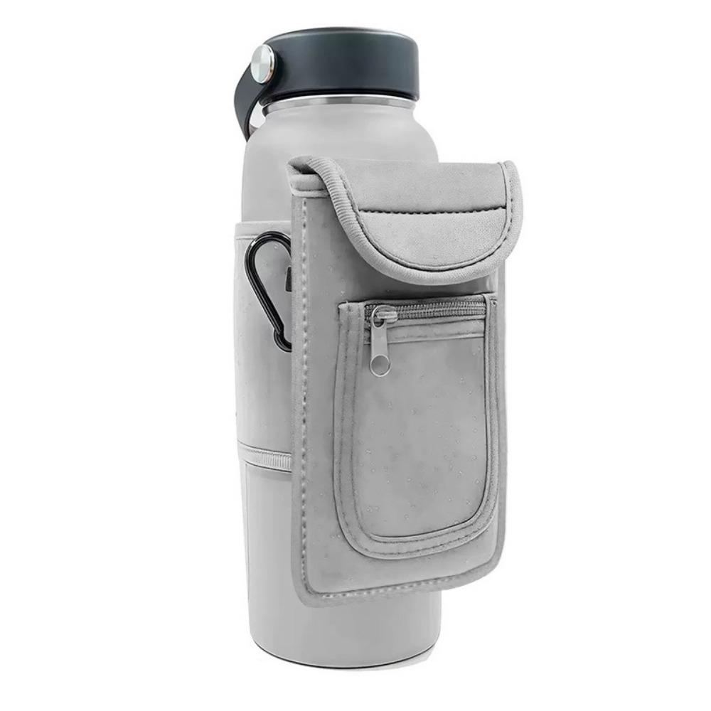 Phone Holder Gym Bottle Pouch Portable Gym Sling Bag Magnetic Bottle Sleeve  Gym Equipment