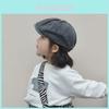 Denim Beret Hat For Kids With Windproof Warmth Spring Autumn Fashion Accessory For Ages 2 To 7