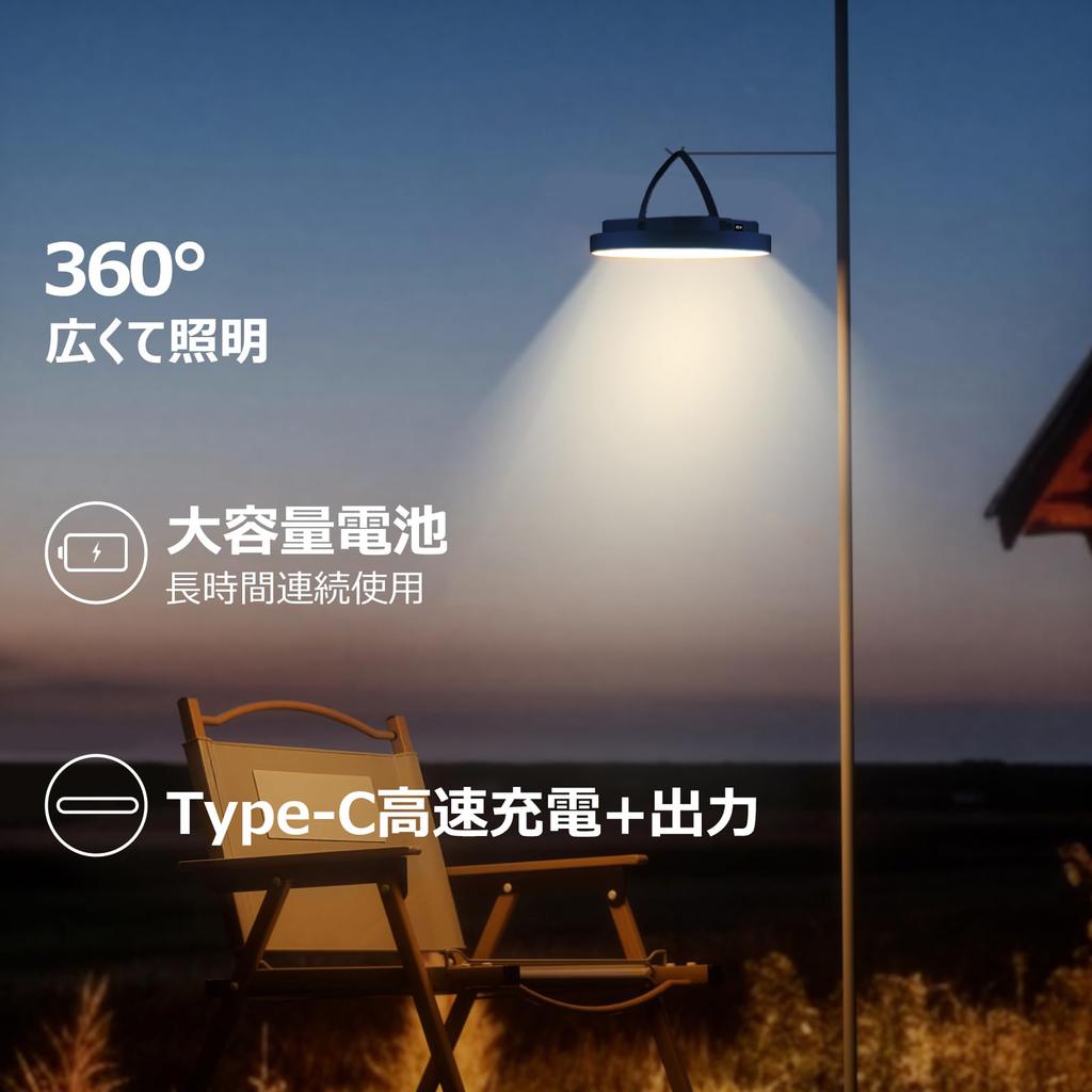 Lanternă LED Reîncărcabilă LE TOUR, Ultra-Luminos, cu Magnet, Capacitate Mare 5200mAh, Iluminare Continuă, Încărcare Tip-C/Ieșire USB, Indicator Nivel Baterie LED