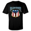 Unisex T-Shirt - The Warning Black Cotton Size S