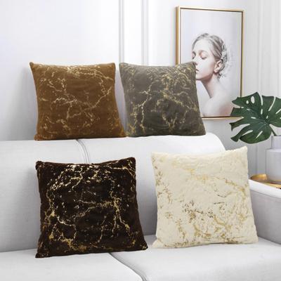 Plüsch Dekokissen Fall Haushaltsbedarf Sofa Wohnzimmer Nachttisch Kissen Lendenkissenbezug Wohnaccessoires