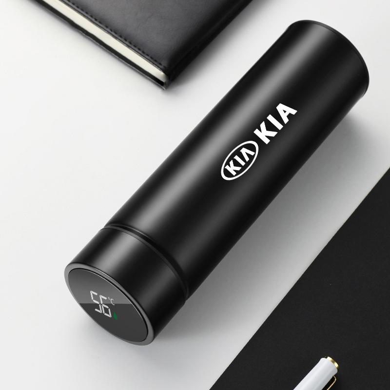 500ml Portable For Kia Sportage Ceed Picanto Rio ProCeed Forte K7 KN Car Smart Thermos Bottle Temperature Display Cup ljcmw22