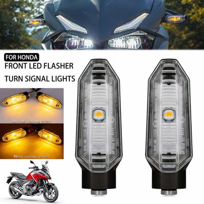 For Honda CB125 CB150 CB250 CB1000R CBR250RR CBR500R CBR650R CB750 CB1300 NC750 CB/CBR/CRF 450 650 LED Turn Signal Light Blinker