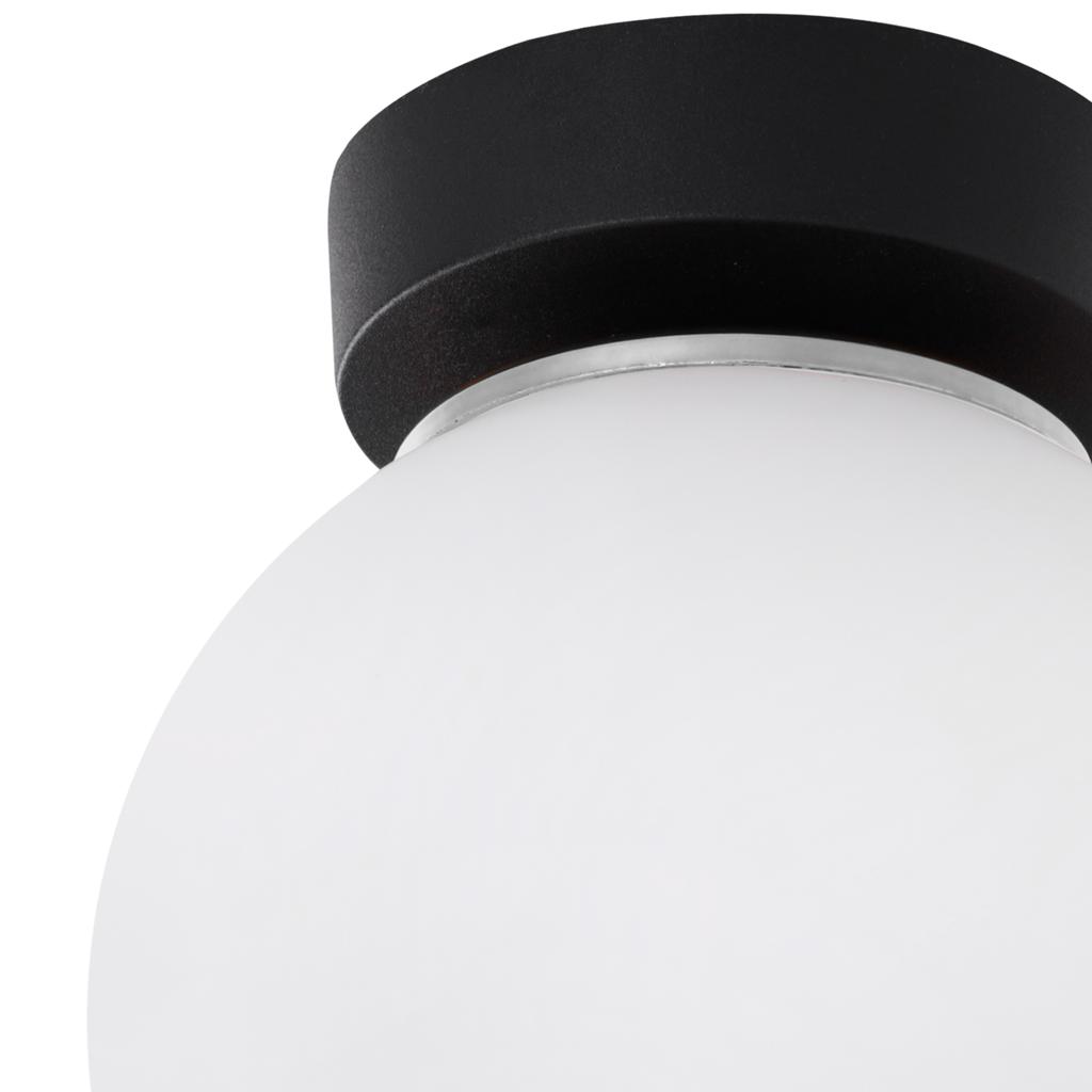 ALTA WHITE CEILING LAMP, 1-FLAT CHROME E14