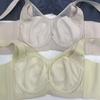 New Big Breasts Show Small Thin Cups, Large Cups, Adjusted Bras Gather and Support Breathable Lace Underwear Women