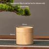 Retro Cowhide Paper Tea Can: Green & White Tea Storage Box