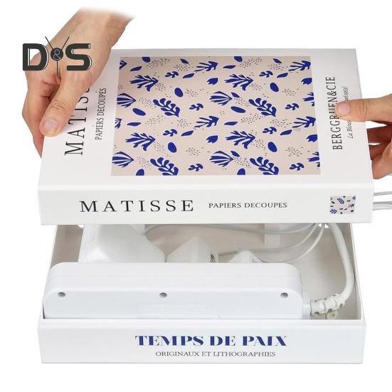 Органайзер для шнура в форме книги вместительный многофункциональный расширяемый декоративный для укрытия кабеля A 1994₽