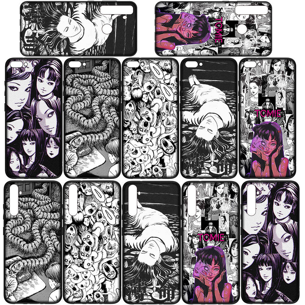for iPhone 17 16 15 Xiaomi Poco F7 F8 X7 X6 C85 C75 C71 M8 Redmi Note 14 13 12 Pro Max 14C 13C 15C A3 A4 Phone Case Tomie Junji Ito Collection Cover