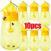 1/10pcs Garden Fruit Fly Trap Plastic Transparent Anti Flies Traps Environmentally Insect Catchers Orchard Pest Control Tools
