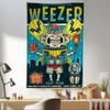 Music Band Retro W-weezerS Vintage Colorful Tapestry Wall Hanging Hanging Tarot Hippie Wall Rugs Dorm Wall Art Decor
