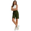 Women's Casual Drawstring Waist Shorts with Side Pockets Relaxed Fit Mid Length Comfortable Lightweight Fabric Suitable for Everyday Wear