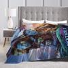 2025 Avatar 3 Movie Knitted Blanket   Fuzzy Throw Blanket Bed Sofa Personalised Soft Warm Bedsprea