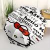 Hello Kitty,Bow Automatic Folding Umbrella-Simple 8-Rib Design, Bright Cartoon Pattern, Durable Iron Frame, Suitable For Travel, Outdoor, Be