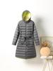 Women's Lightweight Down Jacket with Hood for Fall Winter