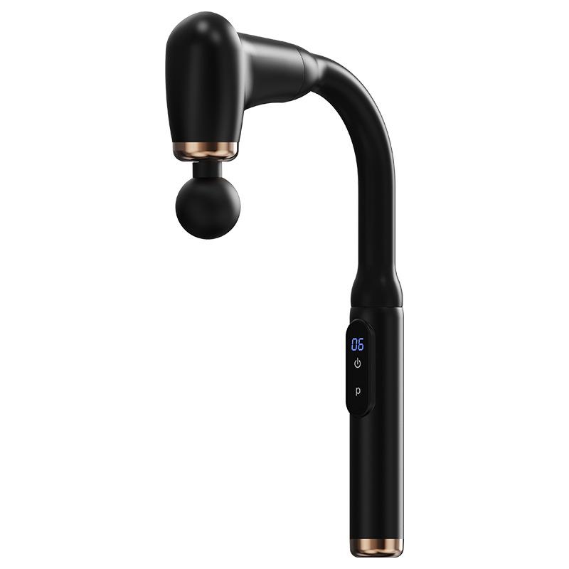 Fascia gun Handle and Elbow 3 Modes and 6 Gears Adjust Muscle Relaxation and Massage Percussion Hammer for Athletes