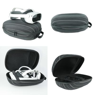 Bolsa de Transporte Portátil para Headset VR Impermeável e À Prova de Poeira Estojo Rígido de Armazenamento em EVA para Acessórios VR Pico 4/4 Pro
