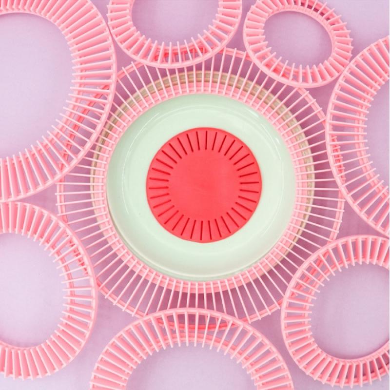 Round Pattern Cookie Cutter Mould Fruit Shape Biscuit Stamp Embosser Steamed Bun Bread Hand Pressed Mold Baking Gadgets