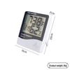 High-Precision Digital Thermometer Hygrometer with Alarm Clock, Indoor Dual-Use Vertical/Hanging Temperature Meter