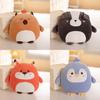Penguin Fox Capybara Plush Toys Animal Stuffed Doll Room Decoration Kids Gift