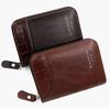 11 Card Slots PU Card Holder Vintage Men Short Wallet Male Coin Purse  Business