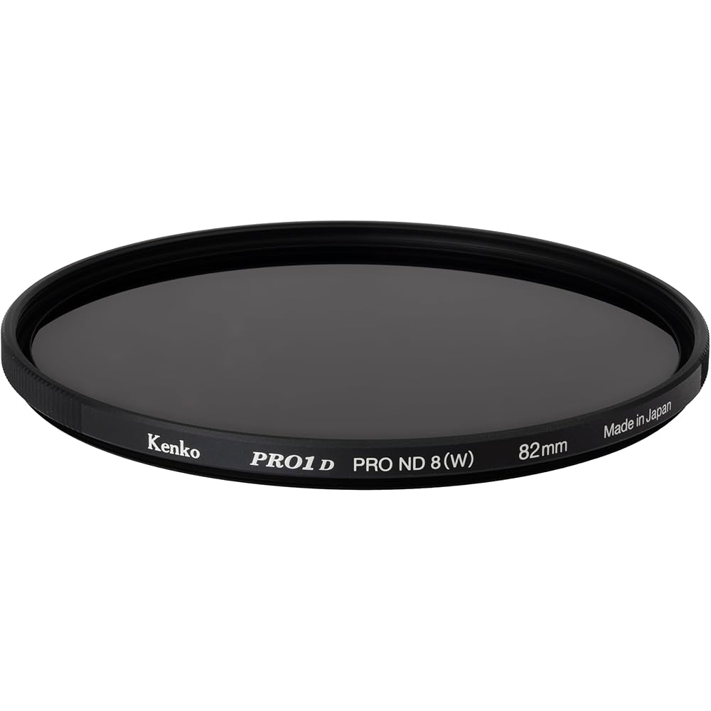 [Amazon.co.jp Exclusive] Kenko PRO1D ND8 (W) N 82mm ND Filter - Reduces Light Intensity To 1/8, Color Neutrality, Made In Japan, 826331 [Special Packa