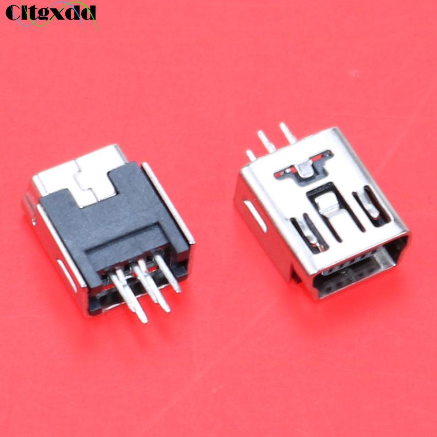 Cltgxdd 10PCS Female Mini USB Socket V3 Port For MP3 MP4 USB Type B 5pin 8Pin10Pin SMT SMD USB Jack Connector Repair Parts 4