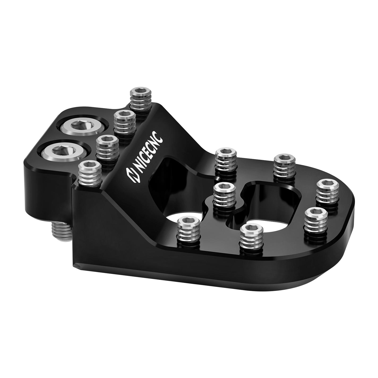 

For KTM 690 Enduro R SMCR 690 SMC R 2008-2024 Dual Control Brake Pedal Step Tip Husqvarna 701 SM Supermoto Enduro 2016-2024 чёрный