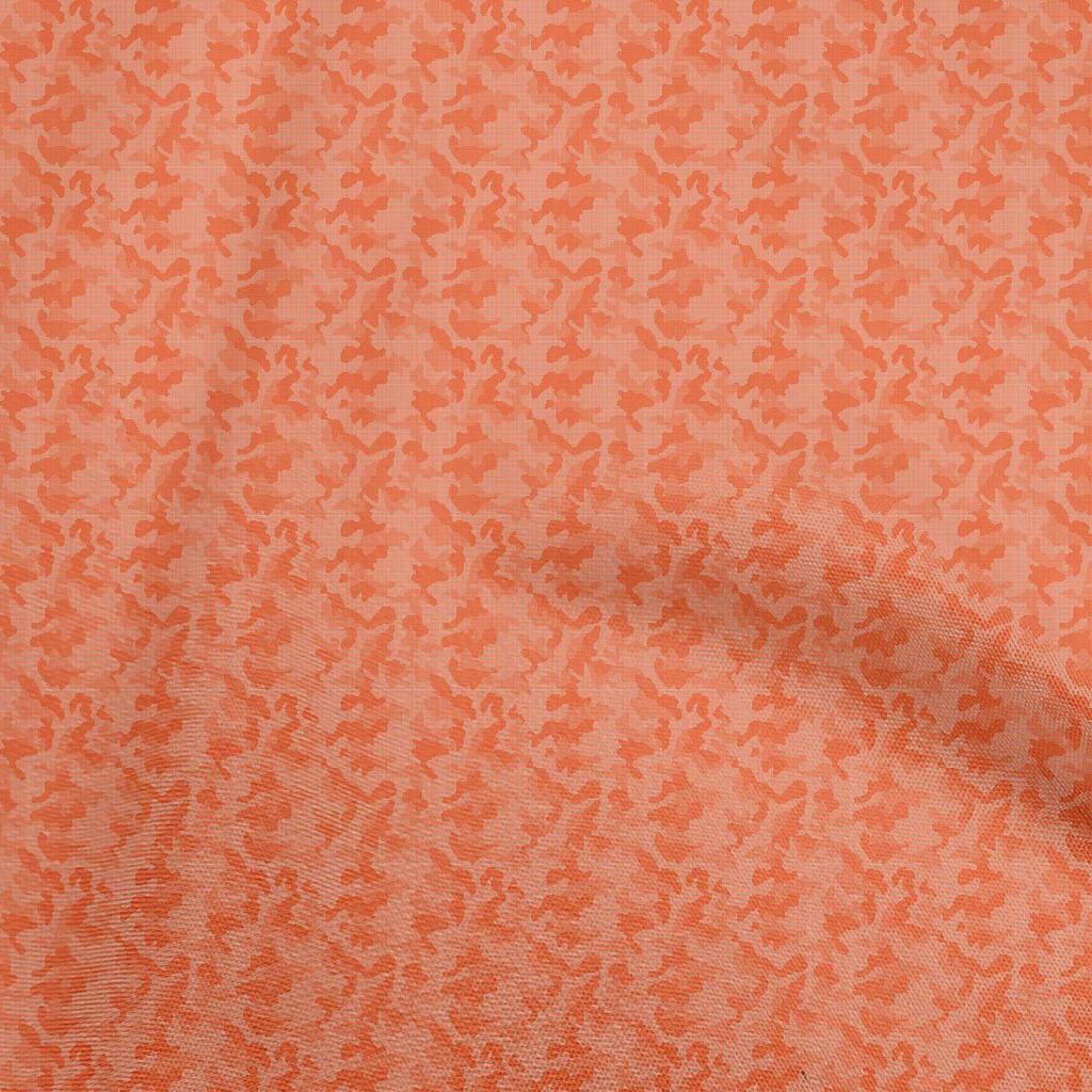 oneOone Cotton Flex Gray Fabric Camouflage Sewing Material Print Fabric By The Yard 40 Inch