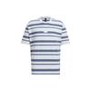 Logo Stripe T-shirt Asia Sizing 'Grey Navy' IT3929