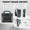 Portable Power Station 1200W 1008Wh LiFePO4 Battery Backup Power Supply with LCD Display for Camping, RV, Vehicle & Mobile Office