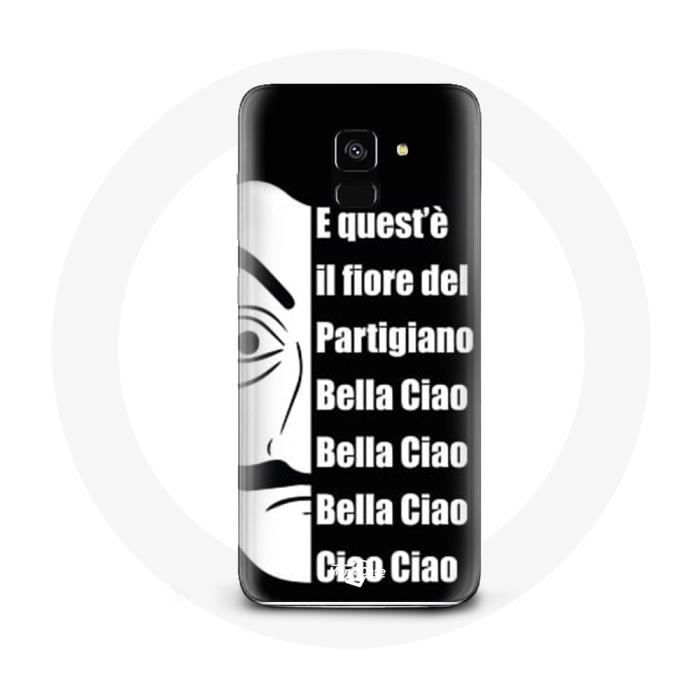 Coque Samsung Galaxy A8 La Casa de Papel Bella ciao