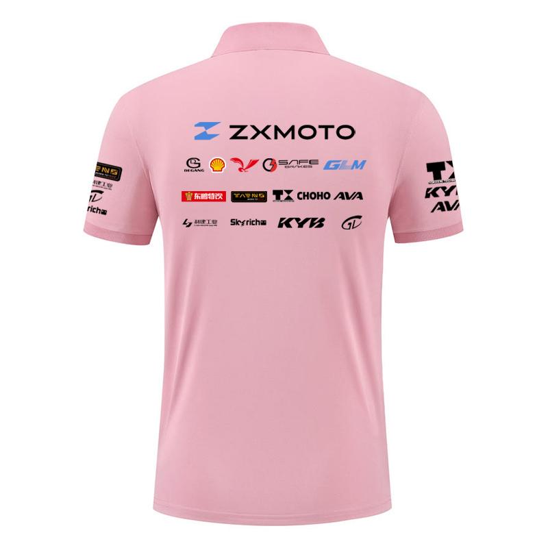 Red Bull 2026 Summer WSbK ZXMOTO Championship Racing Suit Summer Polo Shirt